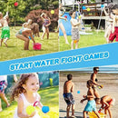 12/6/3/1PCS Magnetic Reusable Water Balloons Quick Fill Self Sealing Water Ball Toy Outdoor Summer Swimming Pool Water Balls